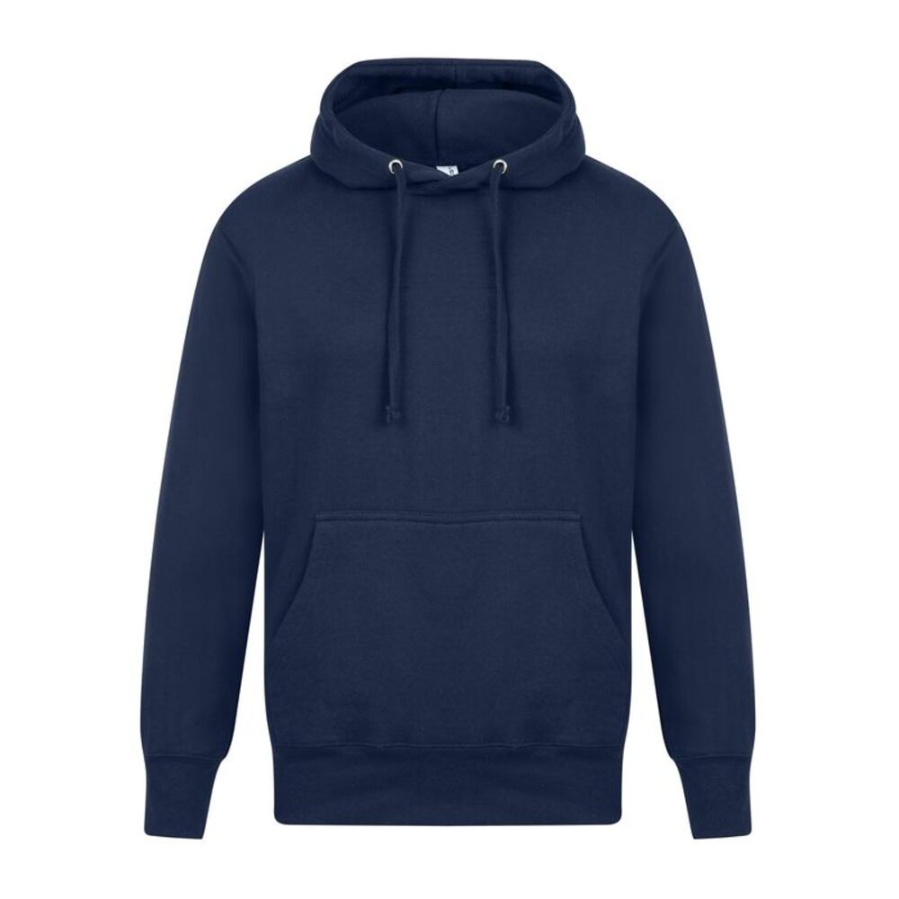 Casual Classics Mens  Ringspun Cotton Hoodie / Navy